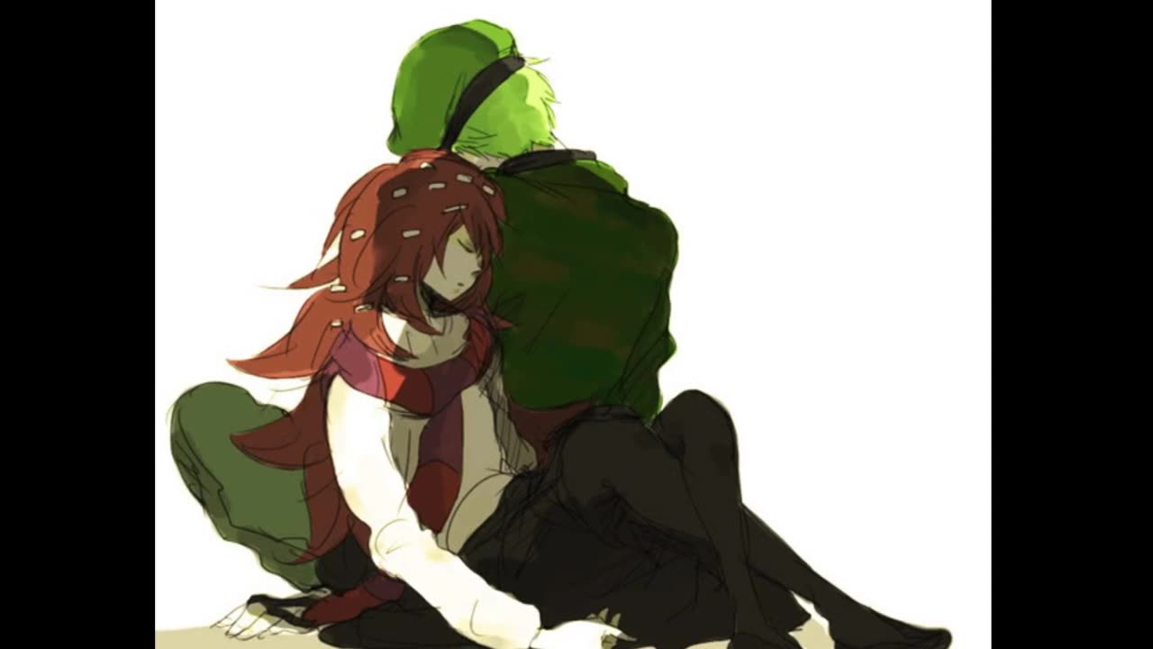 Animal- Flippy x Flaky human Happy Tree Friends