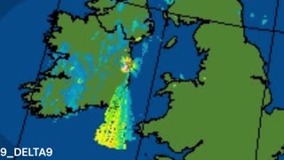 look what's going on over Europe, fkd up crazy radar anomalies 12.1.25