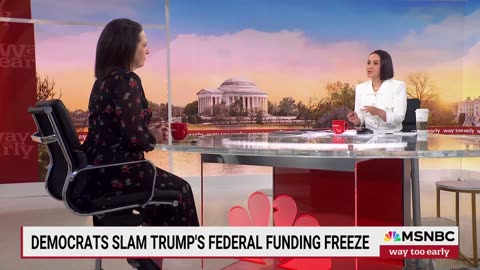 Democrats slam Trump's federal FUNDING FREEZE!