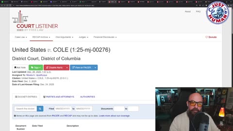 J6 Pipe Bomber Update: Psych Evals and More Attorneys