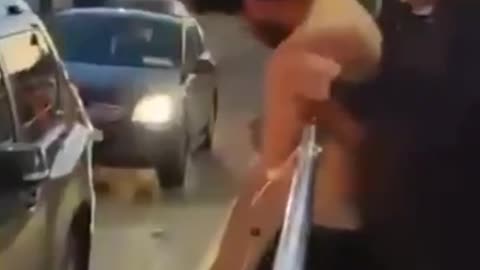 A fake asylum seeker with a knife threatens Irish people in Dublin and discovers it was