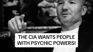 The CIA wants people with psychic powers