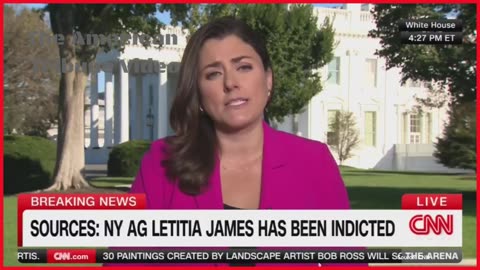 CNN Journos Visibly Distraught Reporting On Letitia James Indictment
			