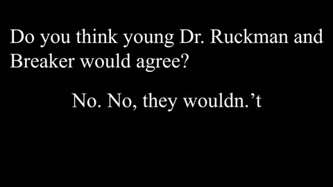 4 minute straight of 1984 Dr Ruckman talking about saving a soul with a sinner prayer