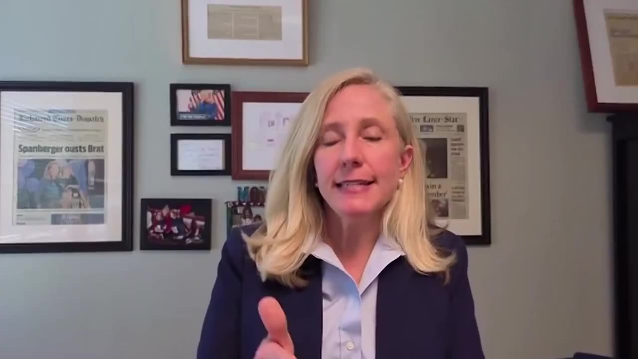 Word Salad Queen Abigail Spanberger Doesn't Answer About Putting Men in Girls' Locker Rooms