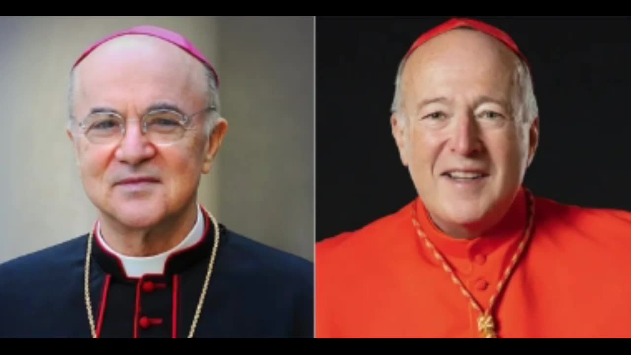 Archbishop Vigano's Open Letter Of Rebutal To WEF Puppet Archbishop Robert McElroy!