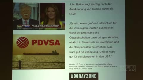 Dr. Daniele Ganser- Venezuela 2019 - Ein gescheiterter Putsch der USA (Nürnberg 1.4.2019)