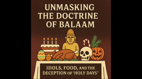 Unmasking the Doctrine of Balaam | The Food, the Idols & the Deception of “Holy Days”