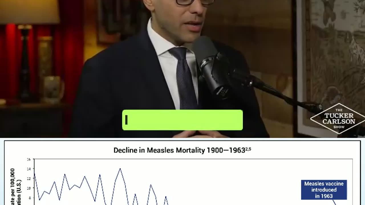 Measles declined by 98% BEFORE the measles vaccine was introduced