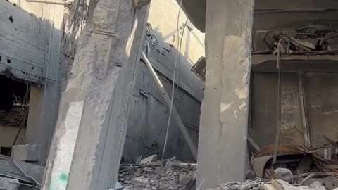 “ Footage from Gaza City today captures relentless Israeli airstrikes”