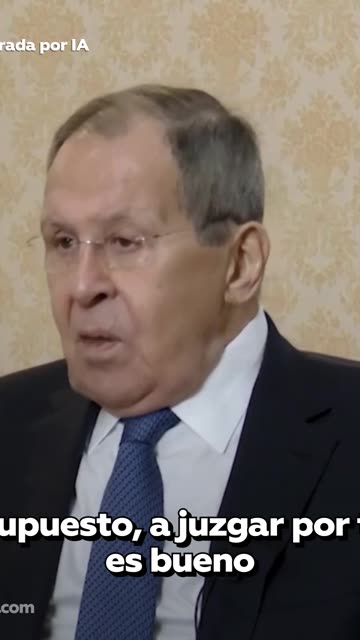 Lavrov sobre posible ataque a Irán: Espero que prevalezca el sentido común