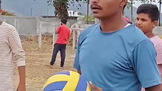 Must Watch: vollyball🏀😂||#shorts #comedy #telugu #kcindian #vollyball #games #fu