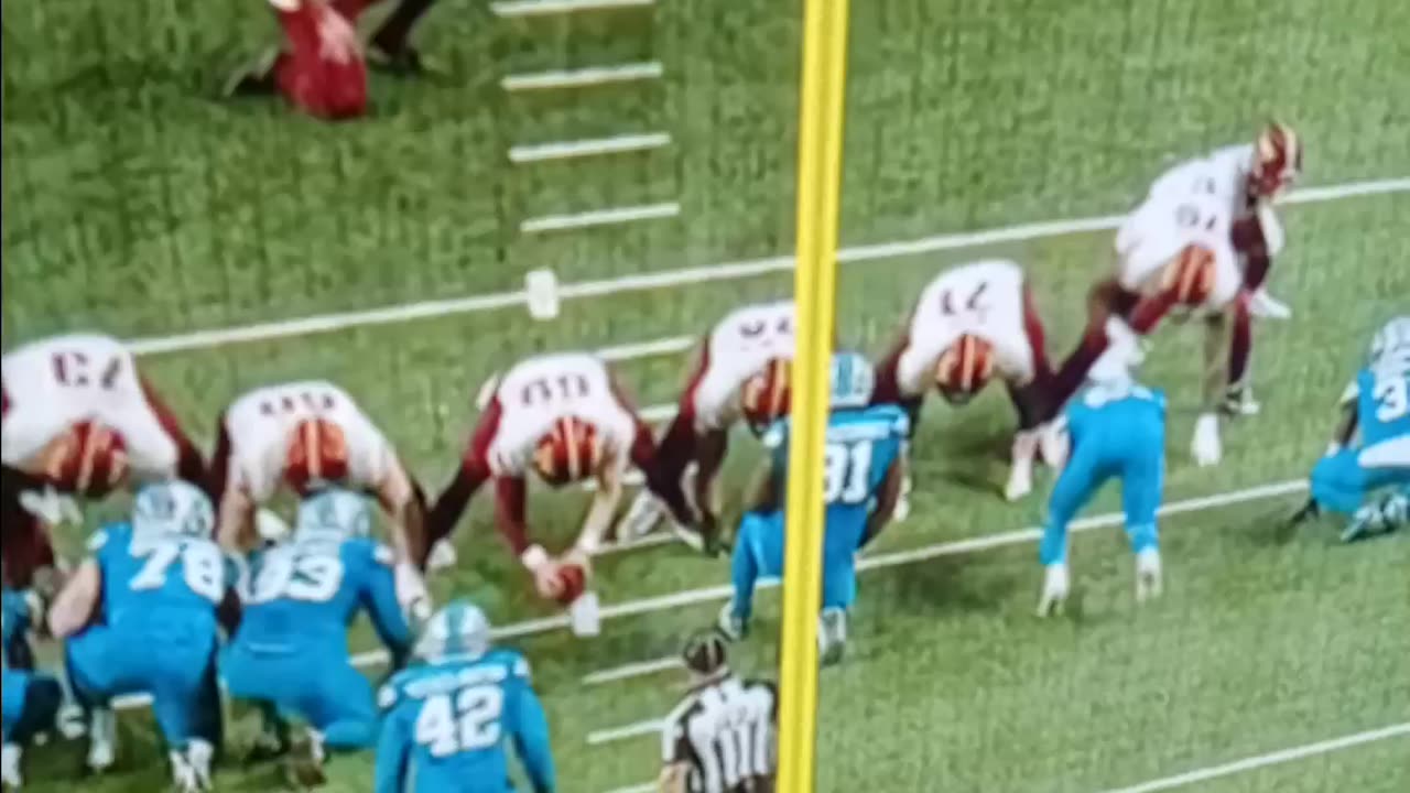 Redskins are taking it to the lions