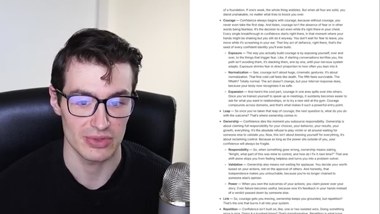 how to build confidence without faking it (the 1% method)