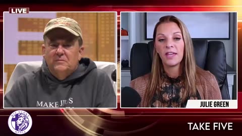 Pastor Dave w/ Julie Green: Internet Outages, Blackouts & Martial Law? | Take FiVe! - 11/26/25