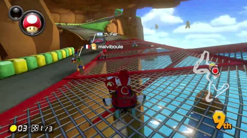 #mariokart8deluxe Race Seven: Wii Koopa Cape