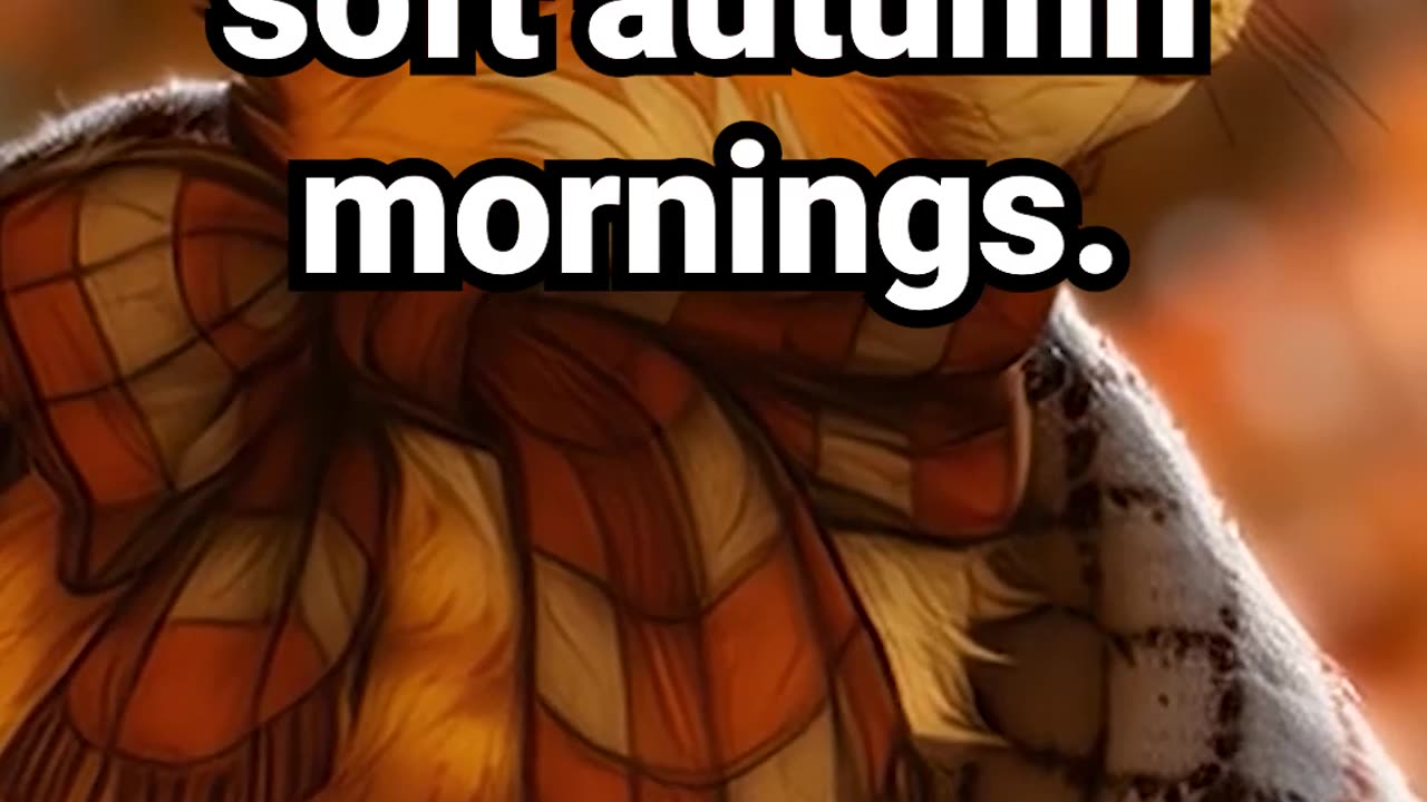 Subscribe for more soft autumn mornings. #morningmeditation #autumnambience