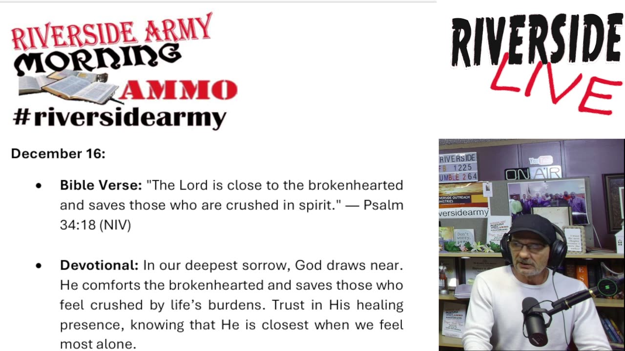 Riverside Morning Ammo Daily Devotional 12.16.25
