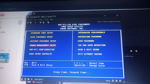 Testing the latest revision BIOS of MSI MS-5146 in 86Box