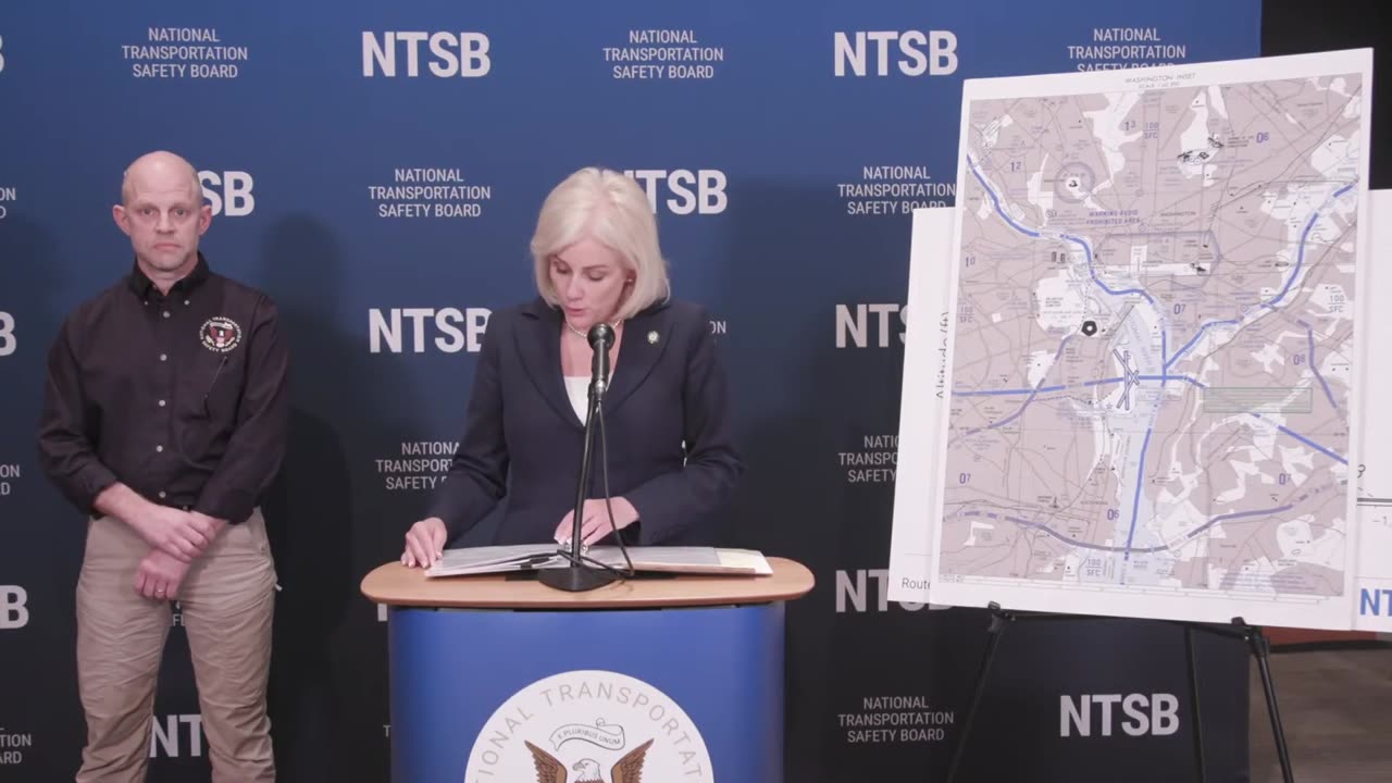 NTSB Media Briefing 5 - Bombardier CRJ700 & Sikorsky UH-60L military helicopter collision near DCA