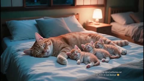 Two Cute Cousins Are Here! Tiger-Hat Kitten & Daisy’s Happy Day with Cousins Daisy's Journal 74