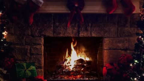 Christmas Fireplace ambiance