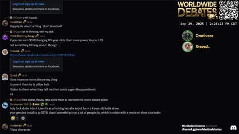 0090 WIDESTREAM - Worldwide Debates - YouTube/Twitch/Rumble
