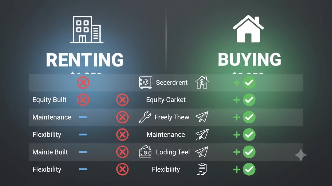 Renting vs Buying — The Real Numbers Nobody Shows You