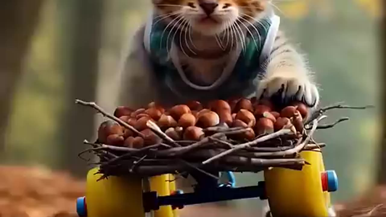 Viral: AI meow meow meow #ai #aicat #animated #kitten