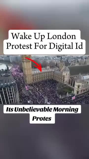 NO DIGITAL ID PROTEST!