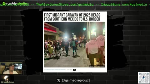 First Migrant Caravan of 2025 Headed to US Southern Border