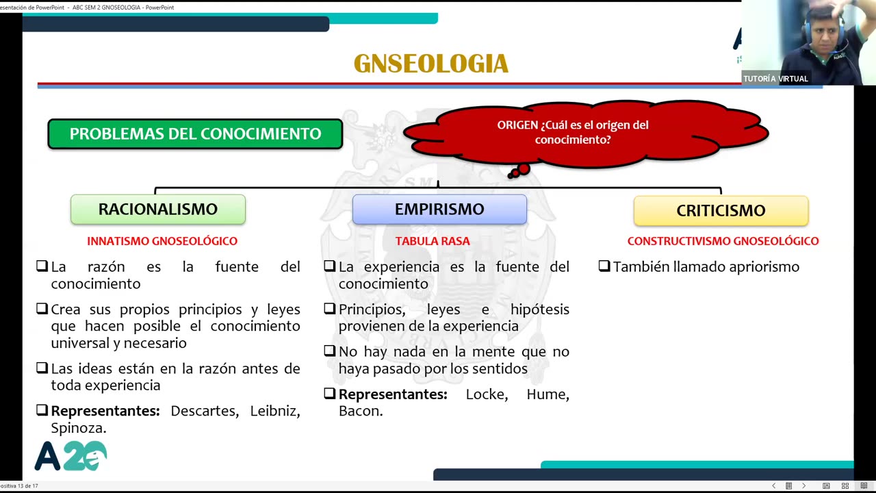 AULA 20 REGULAR 2025 - 1 | Semana 02 | Filosofía