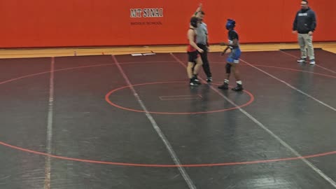 Joeys first wrestling match 1/30/25