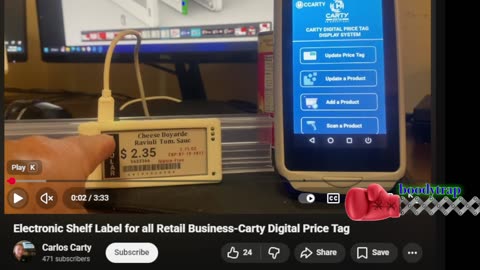 Digital Price Tags For Hyperinflation