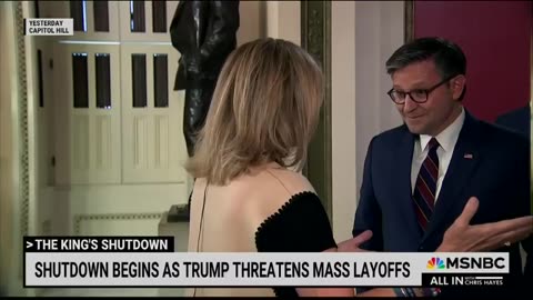 Rep. Madeleine Dean confronts House Speaker Johnson over Trump's speech to generals