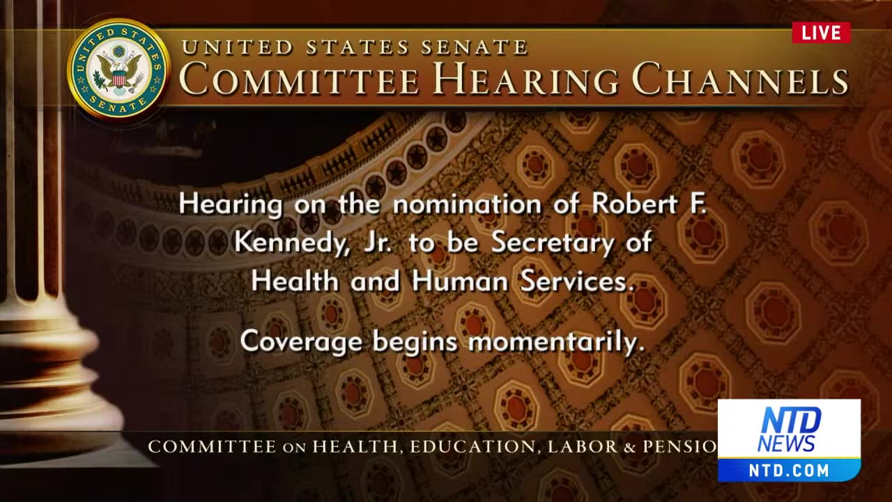 LIVE: RFK Jr. Testifies in 2nd Senate Confirmation Hearing