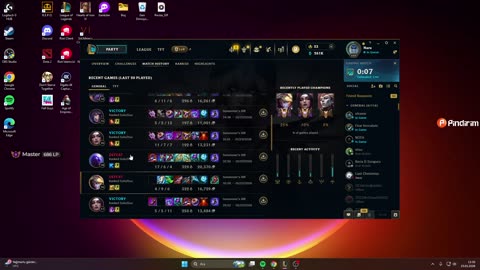 Evet pazar günü lol oynuyorum !pindirim !gankster