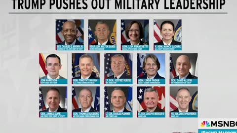 The U.S. military is not impervious to Donald Trump's mission to dismantle the institutions