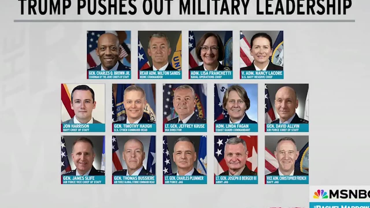 The U.S. military is not impervious to Donald Trump's mission to dismantle the institutions