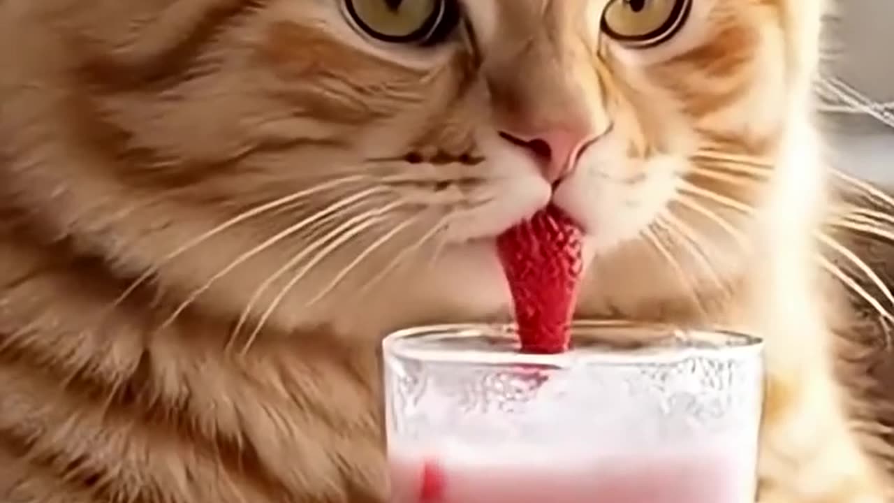 I Show How To Make Strawberry Yakult