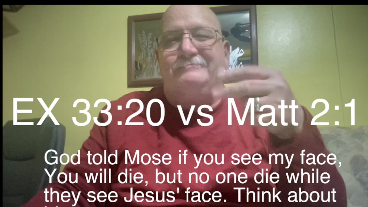 Can You See God’s Face? Exodus 33:20 vs Matthew 2:1