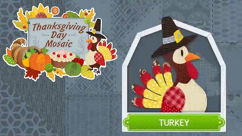 Thanksgiving Day Mosaic (Steam) - Location 1: Turkey in a Hat