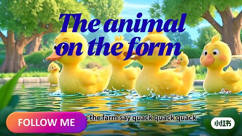 The Animal on the Farm – Fun Kids Song About Farm Animals and Their Sounds