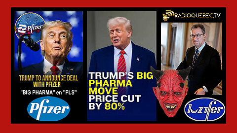 D.TRUMP & Rob.F.Kennedy "détruisent" littéralement l'empire "BIG PHARMA" à petit feu ... Radio Québec (Hd 1080)