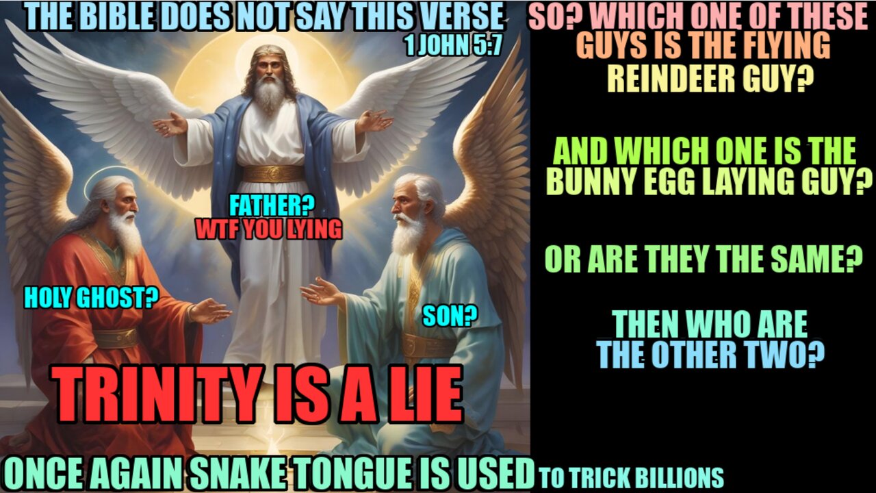 1 John 5:7 In The Hebrew, Greek & Many Other Languages Show That They Lie