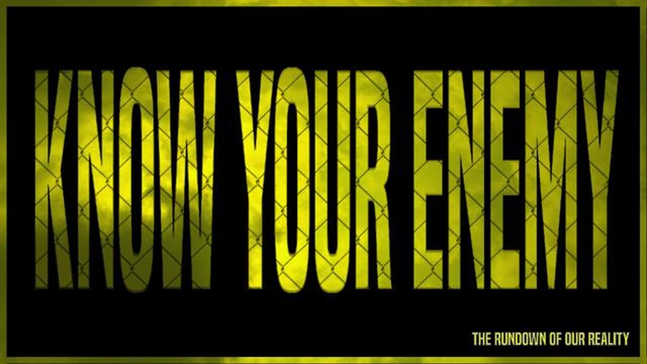 Know Your Enemy: Part 1 Definitions and Tactics (The Rundown of Our Reality)