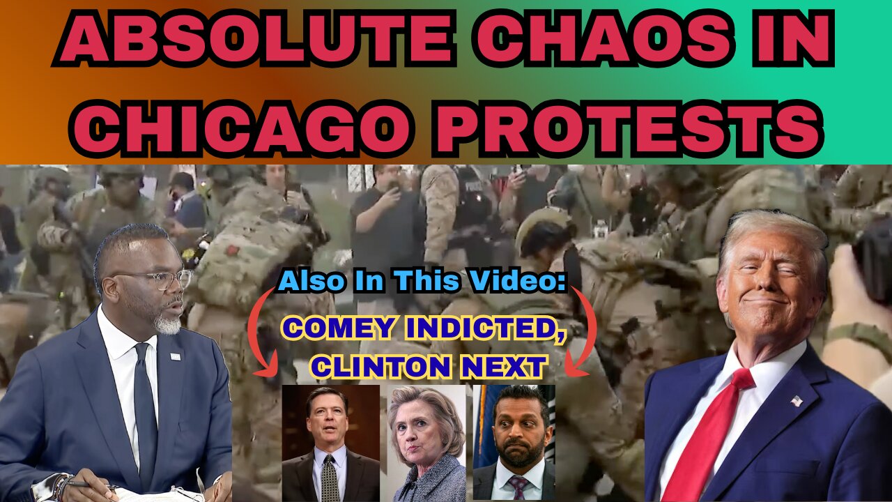Police and Protesters Face Off in Chicago!