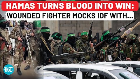 Hamas’ Crippled Titan Humiliates IDF During Hostage Release, Wields Captured Ammo in Show of Power