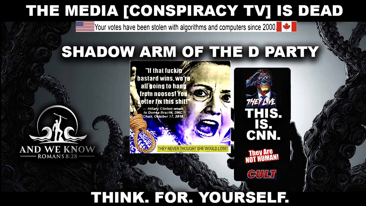 12.12.25: MEDIA IS ARM OF D PARTY, Think. For. Yourself. 6 o’clock can be dangerous, Pray!