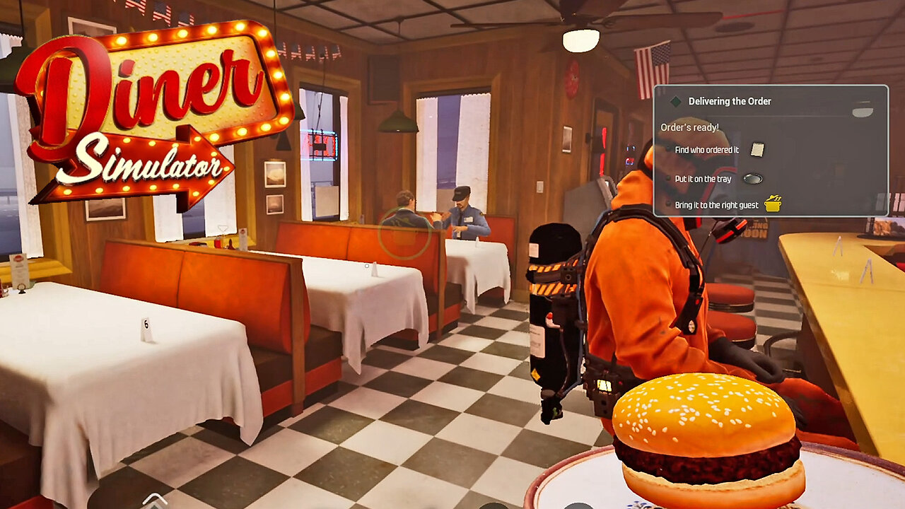 When You Run A Diner With No Direction Or Supplies! Diner Simulator | Demo